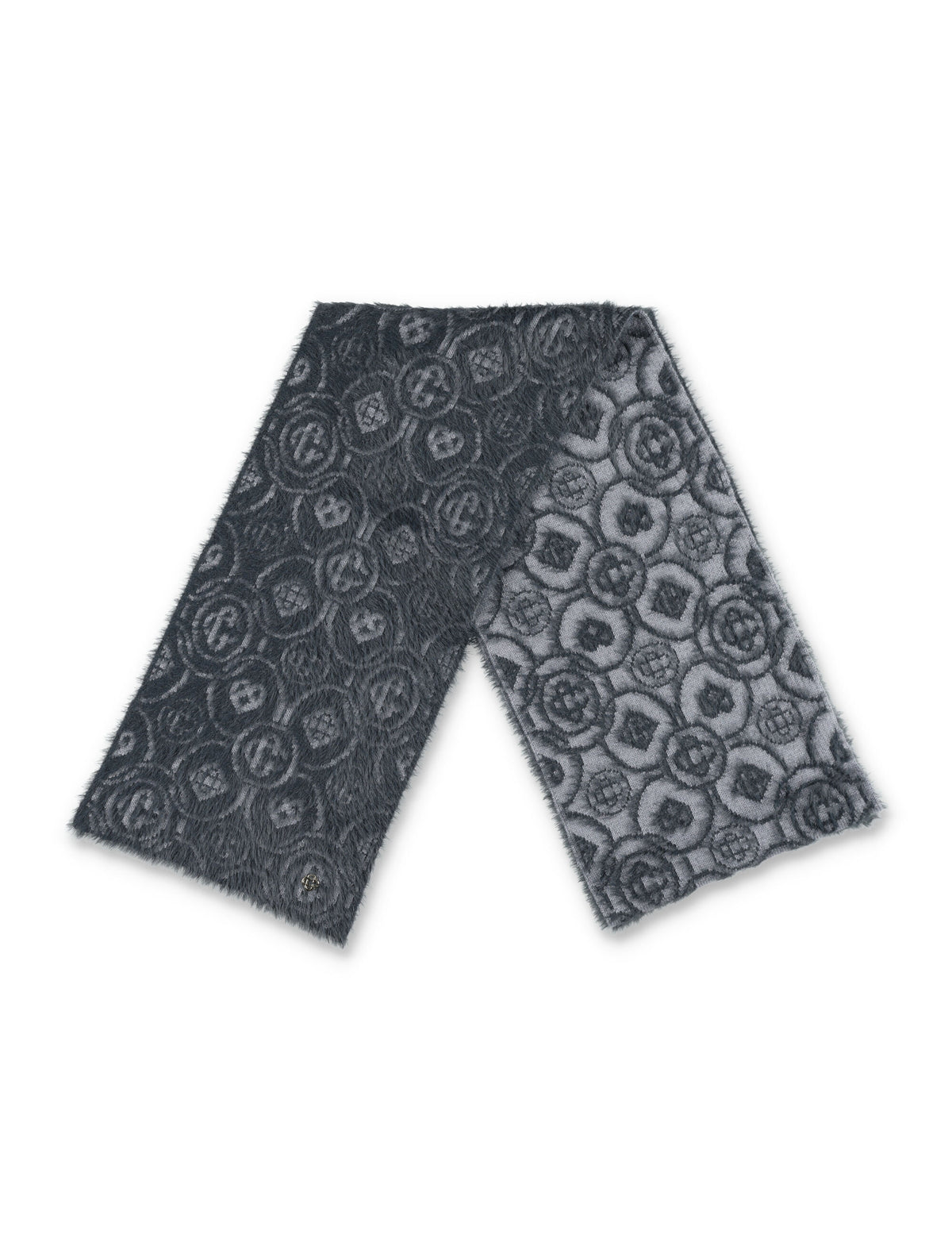 Casablanca カサブランカスカーフグレー - Image 5