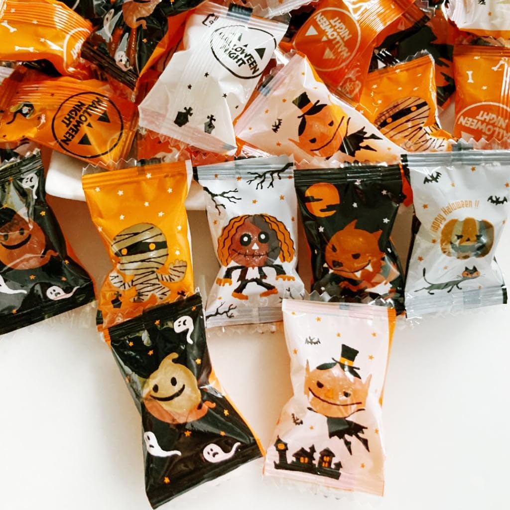 Kikko Seika Small Halloween Candy, Commercial Use, 17.6 oz (500 g) (Approx. 200 Capsules)