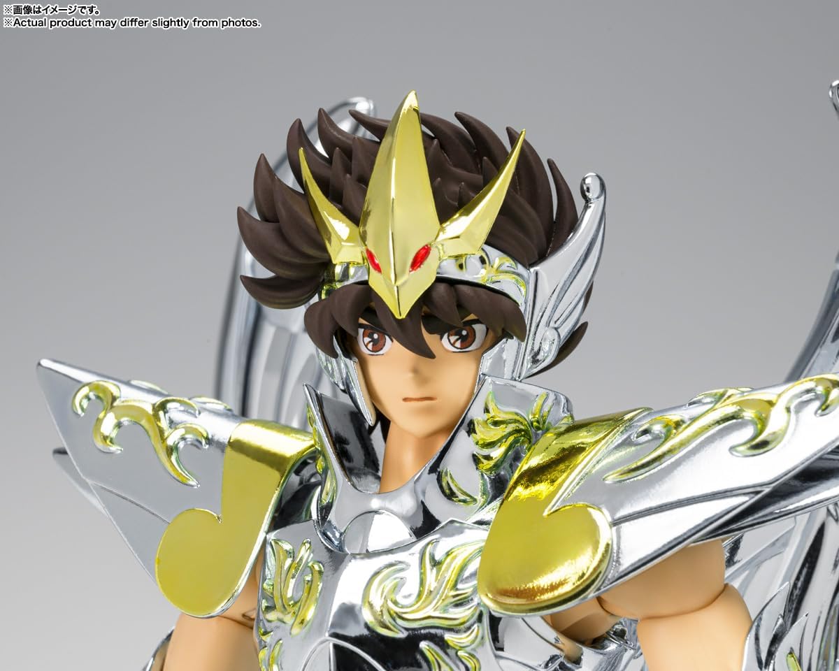 TAMASHII NATIONS Saint Cloth Myth EX Saint Seiya Pegasus Seiya (God Cloth), Approx. 6.7 inches (170 mm), PVC & ABS & Die Cast Pre-painted Action Figure