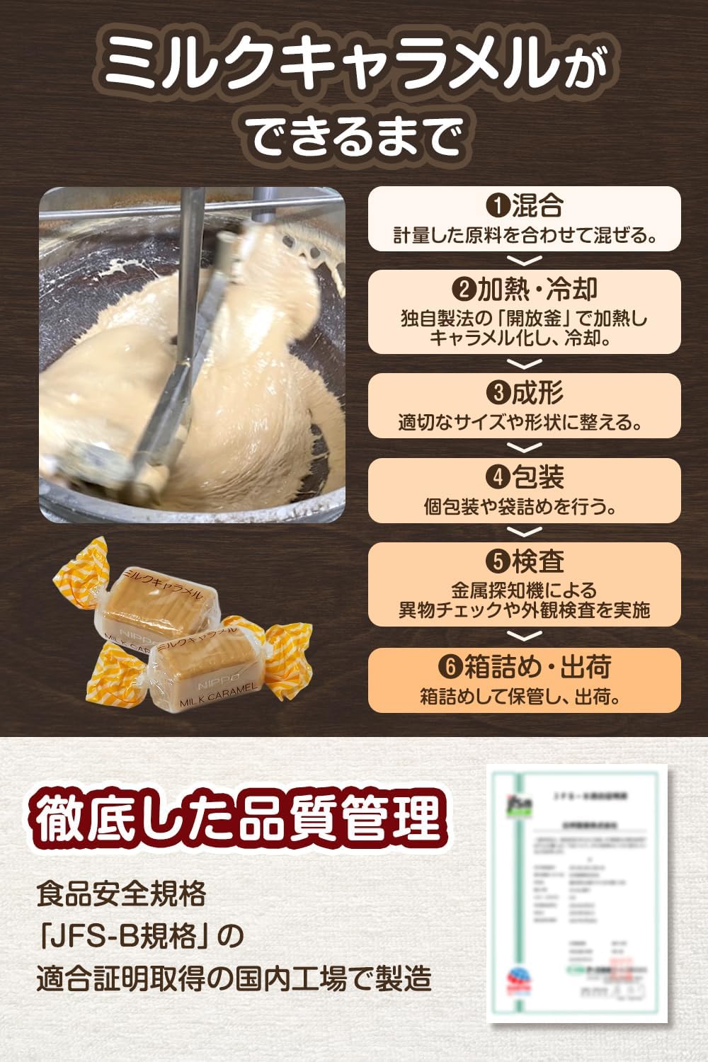 【Dietitian Recommended】 Sairin Shop Caramel Mega盛り Individually Wrapped Domestic Candy Milk Caramel 【Old Established Manufacturer Supervision】 Caramel Candy Commercial Use 500g Large Capacity