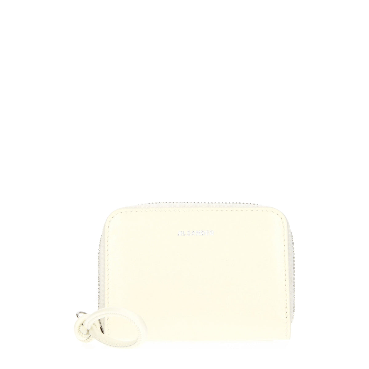 Jil Jil Sander Women Coin Pocket Leather Beige/Milk - Image 5