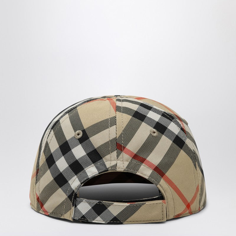 Burberry バーバリーチェックパターン野球帽 - Image 5