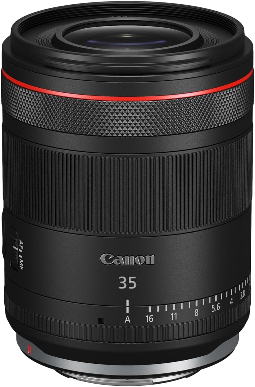 Canon RF35mm F1.4L VCM Wide Angle Prime Camera Lens | Black