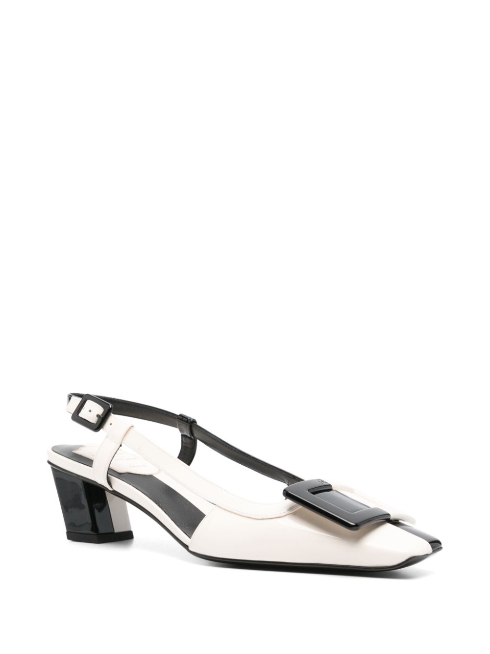Roger Roger Vivier Belle Vivier Leather Slingbackポンプ - Image 5