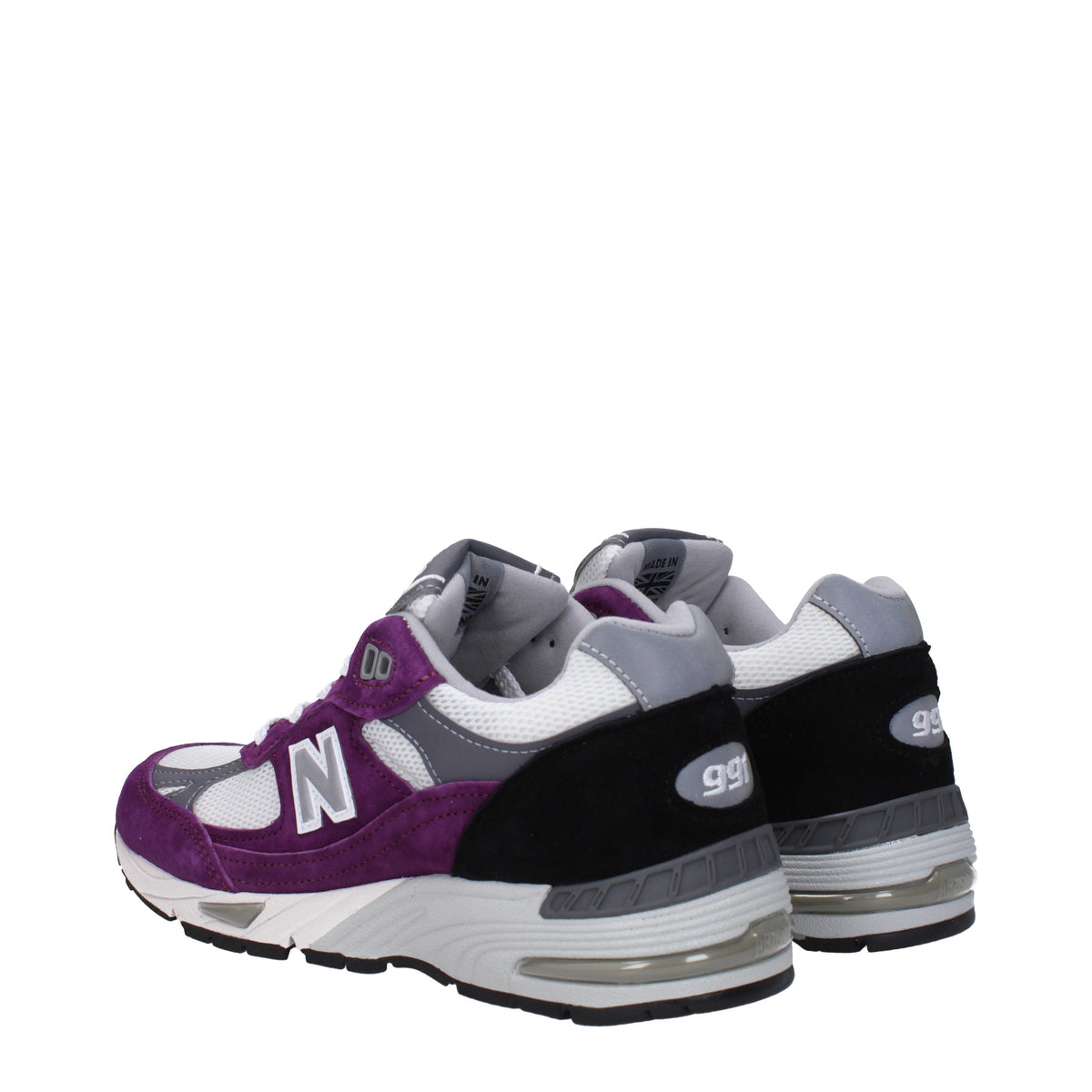 Designer Brand ニューバランススニーカー991女性生地の紫 - Image 5
