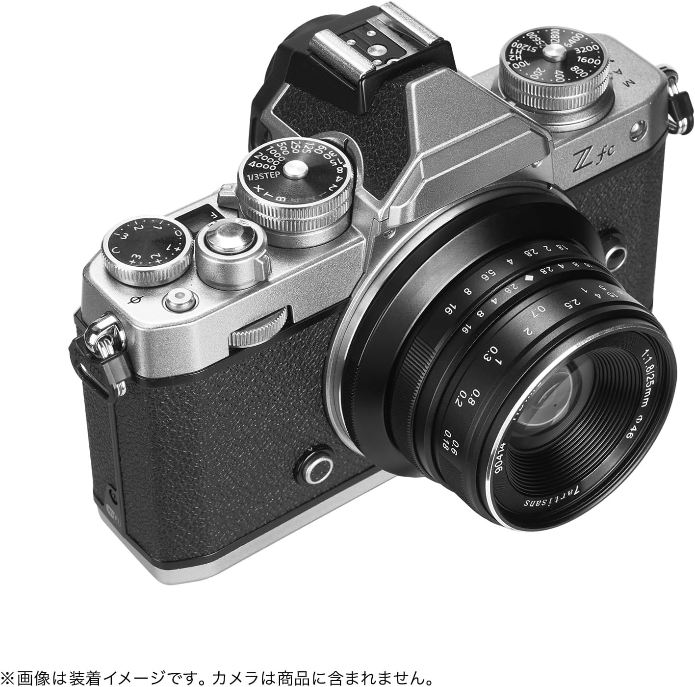 7artisans Monofocal Lens 25mm F1.8 Z Mount Nikon Z Chinese Lens MF Manual Focus APS-C Black Seven Artisan