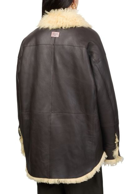 ACNE Shearling shirt jacket - Image 5