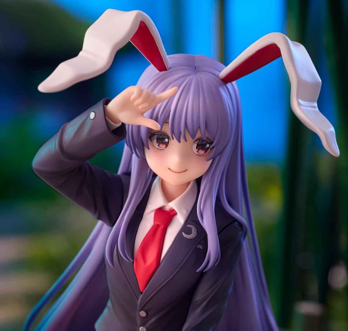 Touhou *Project Noodle Stopper Figure, Suzene, Yugikain, Inaba Figure, Official, Approx. 5.9 inches (15 cm)