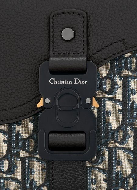 DIOR Small Saddle Messenger Bag with Flap - Image 5