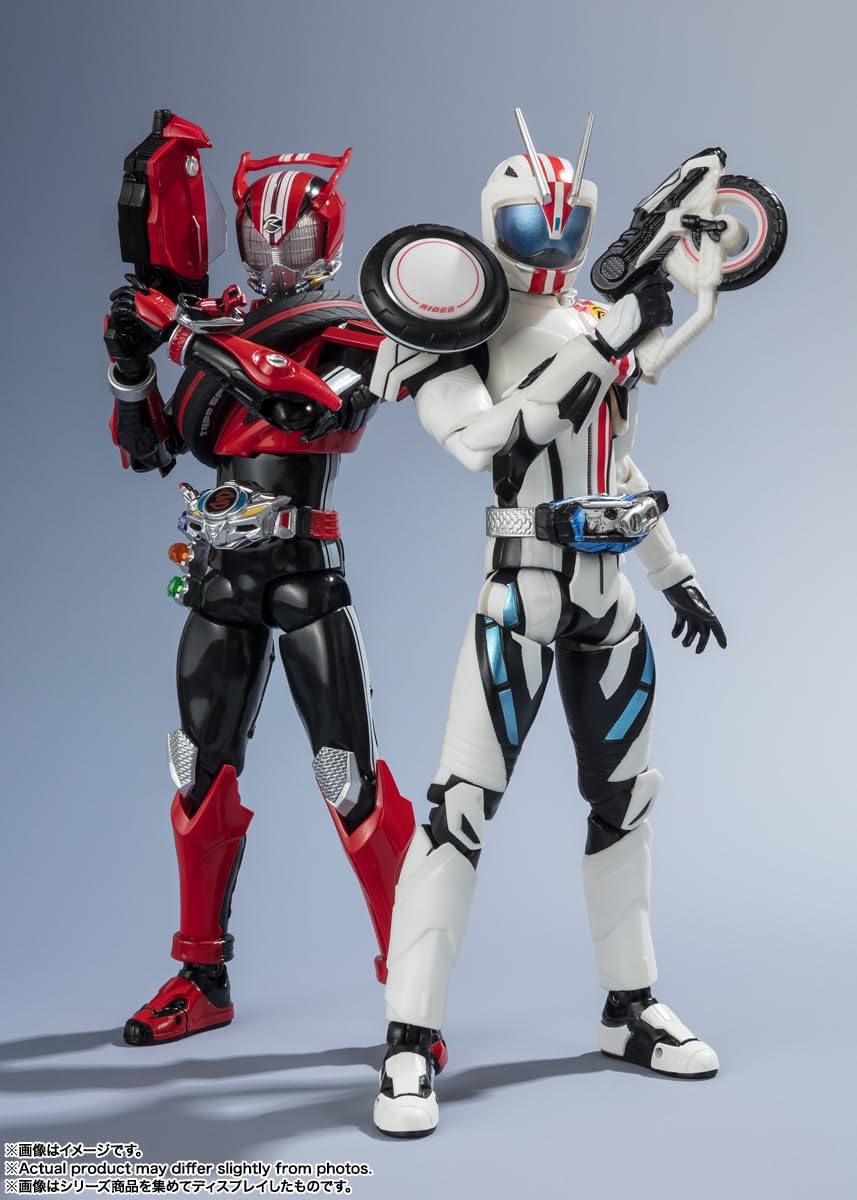 S.H. Figuarts Kamen Rider Drive Kamen Rider Mach Heisei Generations Edition, Approx. 5.7 inches (145 mm), PVC & ABS, Pre-painted Action Figure