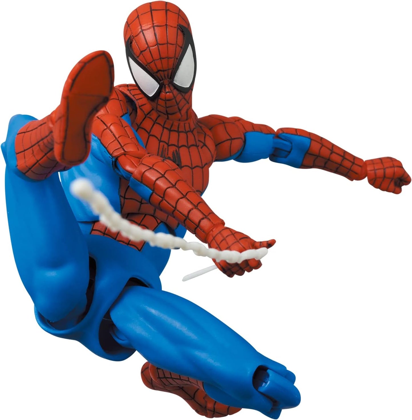 MAFEX No. 185 SPIDER-MAN Classic Cosume Ver., Total Height: Approx. 6.1 inches (155 mm), Non-scale, Painted Action Figure
