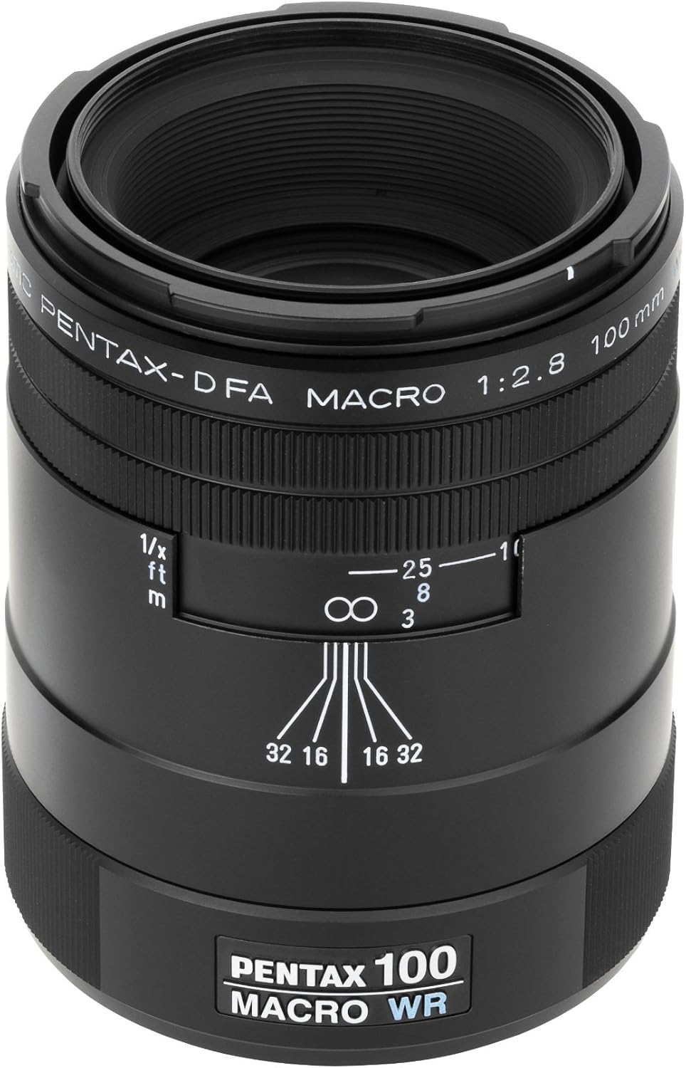 Pentax Objectif SMC DFA 100 mm Macro F/2,8 WR Noir