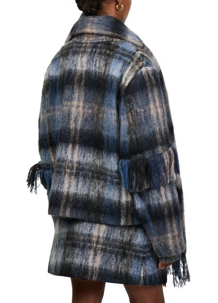 LOEWE Mohair and wool blend striped jacket - Image 5