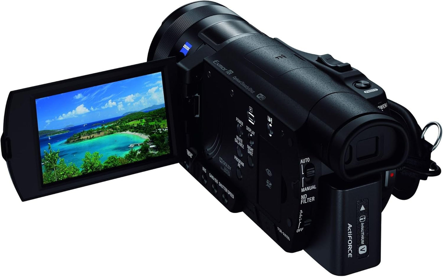 SONY ビデオカメラ FDR-AX100 4K 光学12倍 ブラック Handycam FDR-AX100 BC