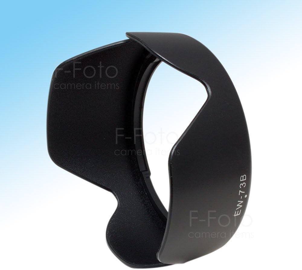 F-Foto EW-73B Compatible Hood and 67mm Lens Filter Set "EF-S18-135mm F3.5-5.6 IS STM and More with Canon EOS 7D Mark II and 70D Lens Kit" EW73B-F67