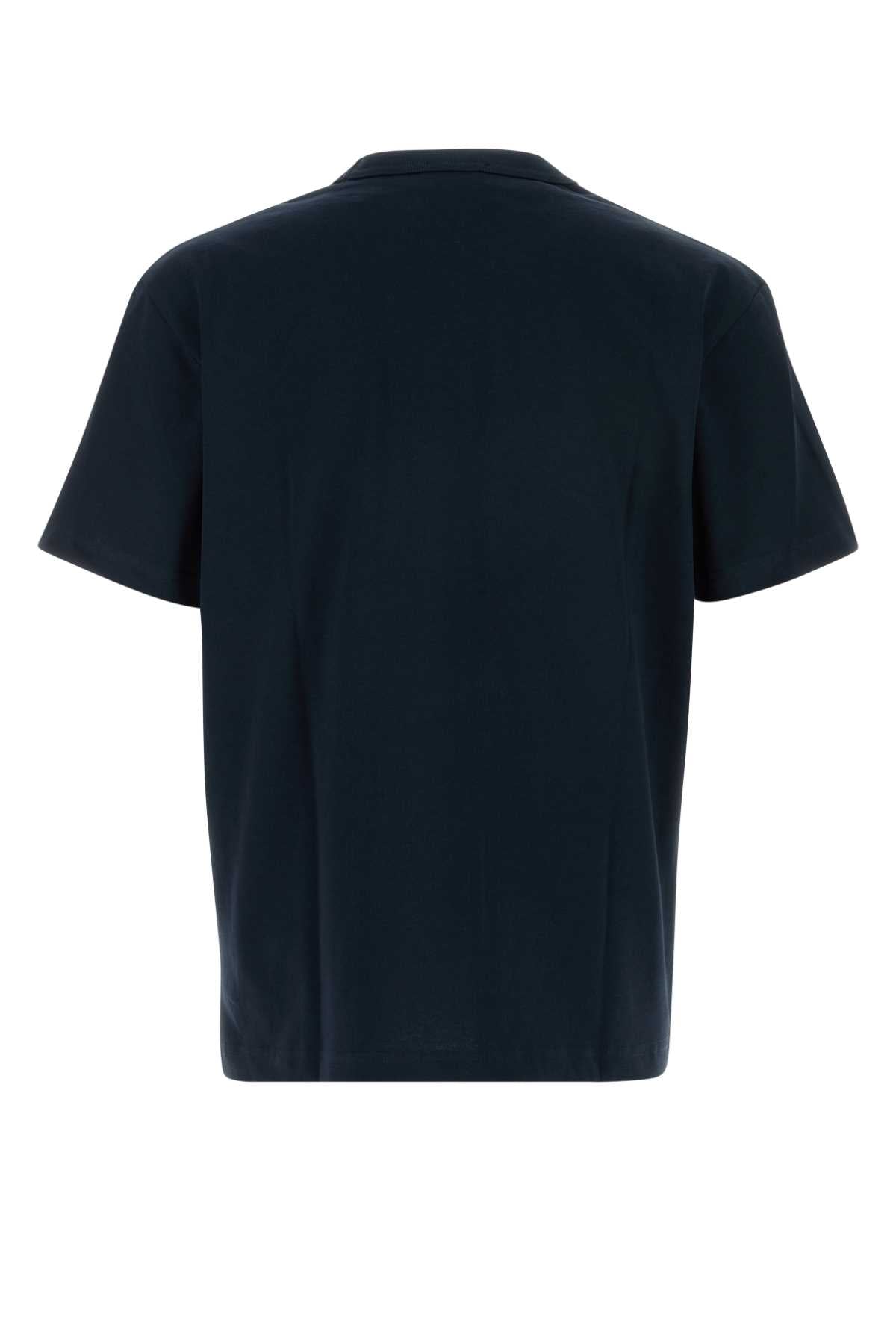 A A.P.C.ネイビーブルーコットンTシャツ - Image 5