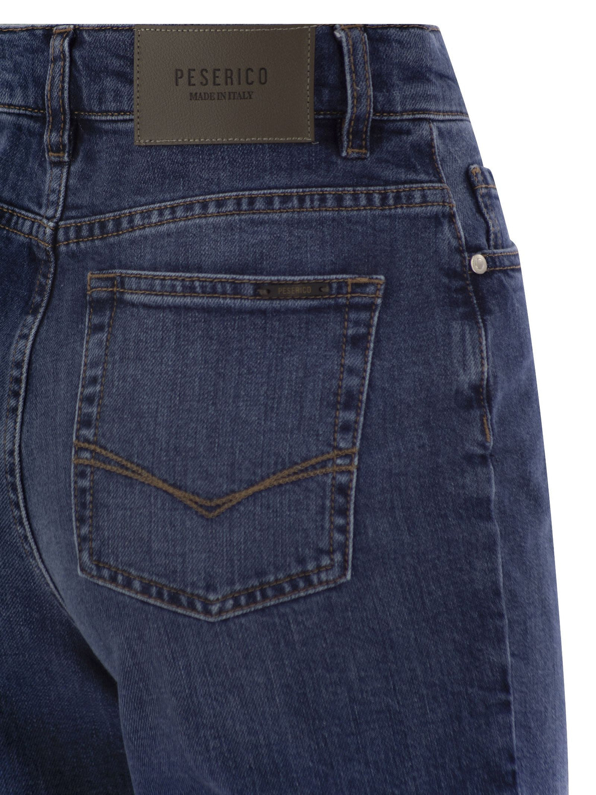Peserico ペセリコストレッチコットンデニムズボン - Image 5