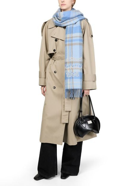 ACNE Check logo scarf - Image 5