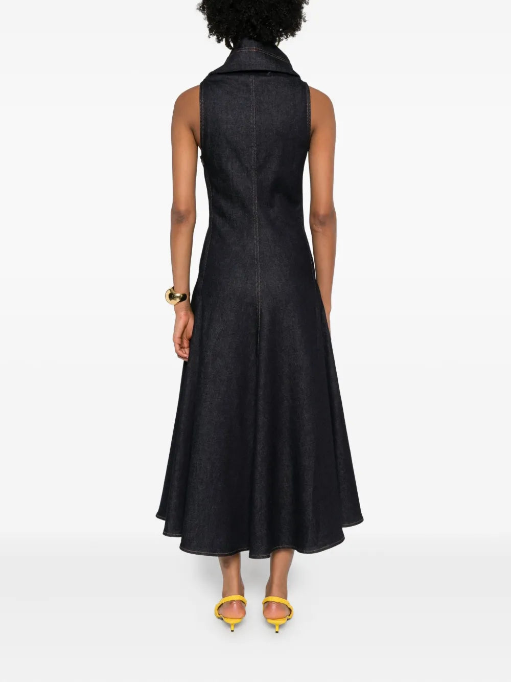Jacquemus Jacquemus Sleeveless A Line Dress - Image 5