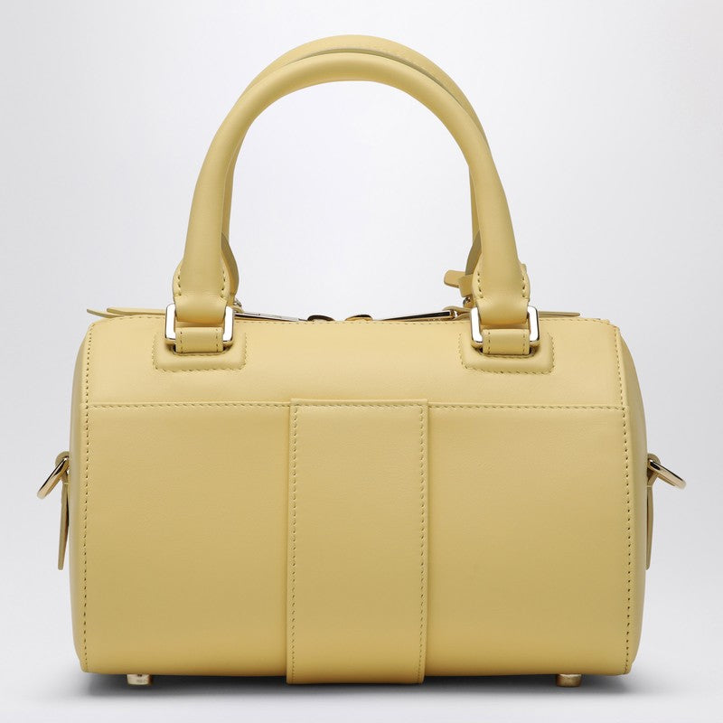Roger Roger Vivier Belle Vivier Bowling Bagは黄色の革のバッグ - Image 5