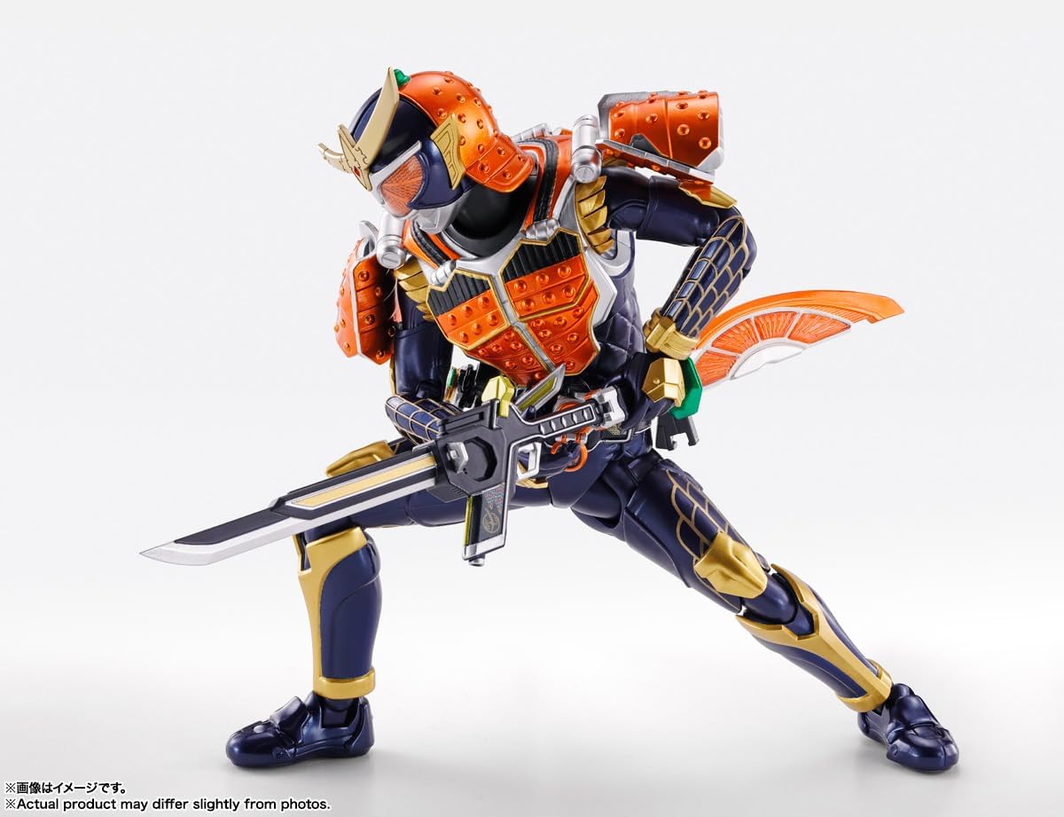 S.H. Figuarts Kamen Rider Gaitake Orange Arms Approx. 5.7 inches (145 mm), PVC & ABS Pre-painted Action Figure