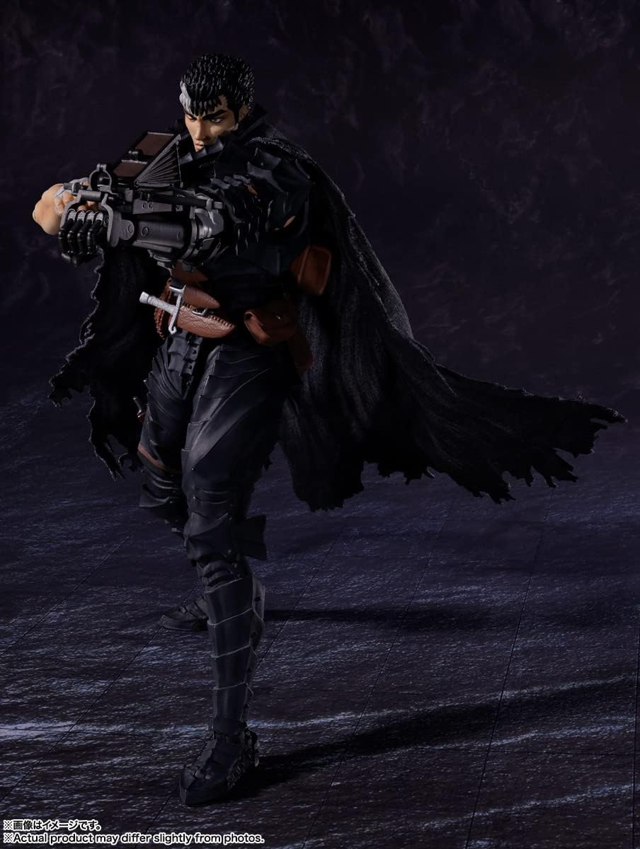 S.H. Figuarts Berserk Guts (Berserk Armor), Approx. 6.3 inches (160 mm), ABS & PVC & Fabric, Pre-painted Action Figure