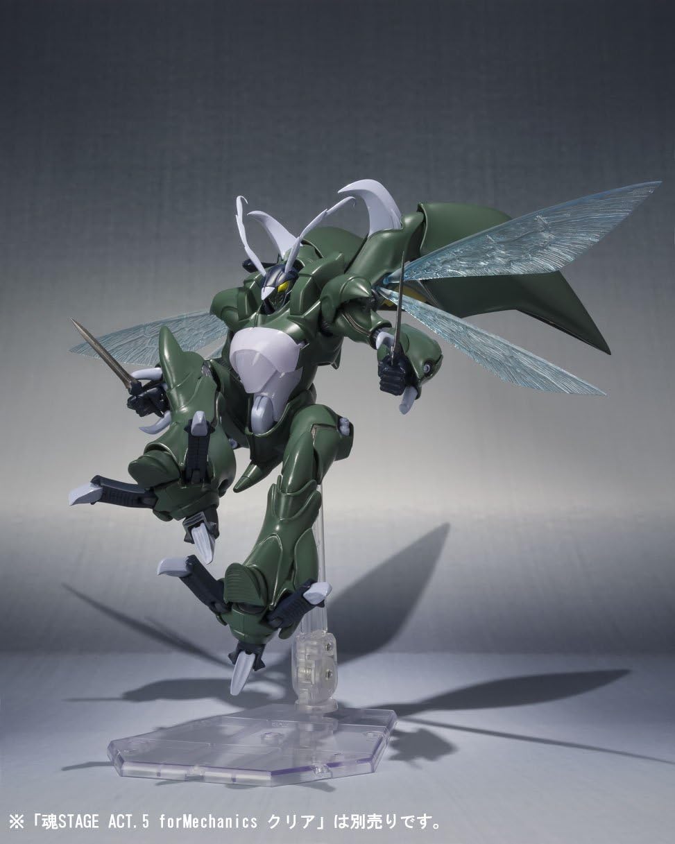 Robot Spirit Aura Battler Dunbine Wryneck (SIDE AB), Action Figure, Approx. 5.7 inches (145 mm), ABS / PVC Painted