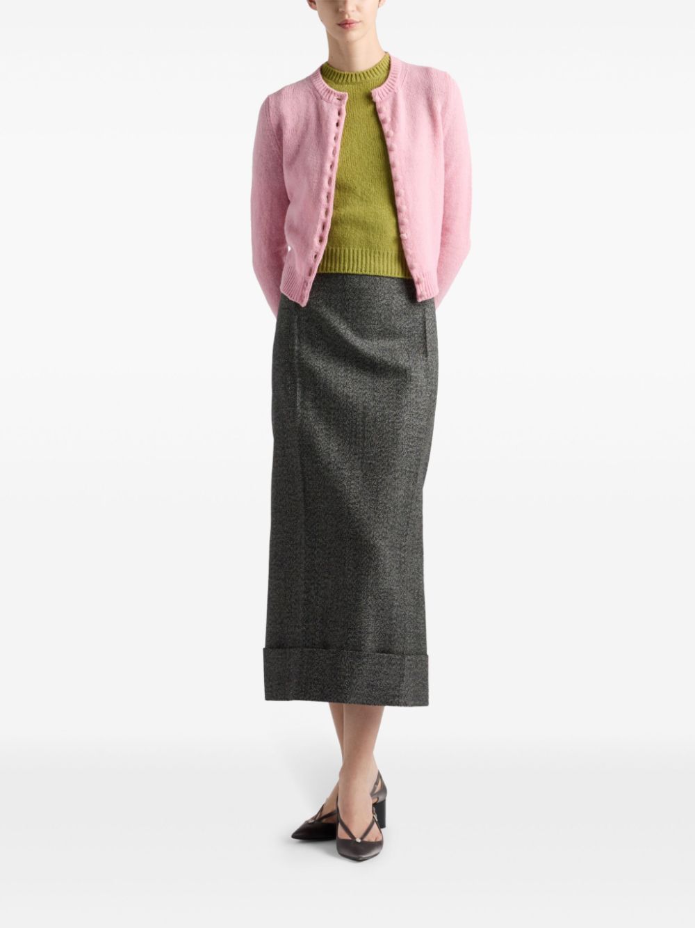 Prada プラダウールロングスカート - Image 5