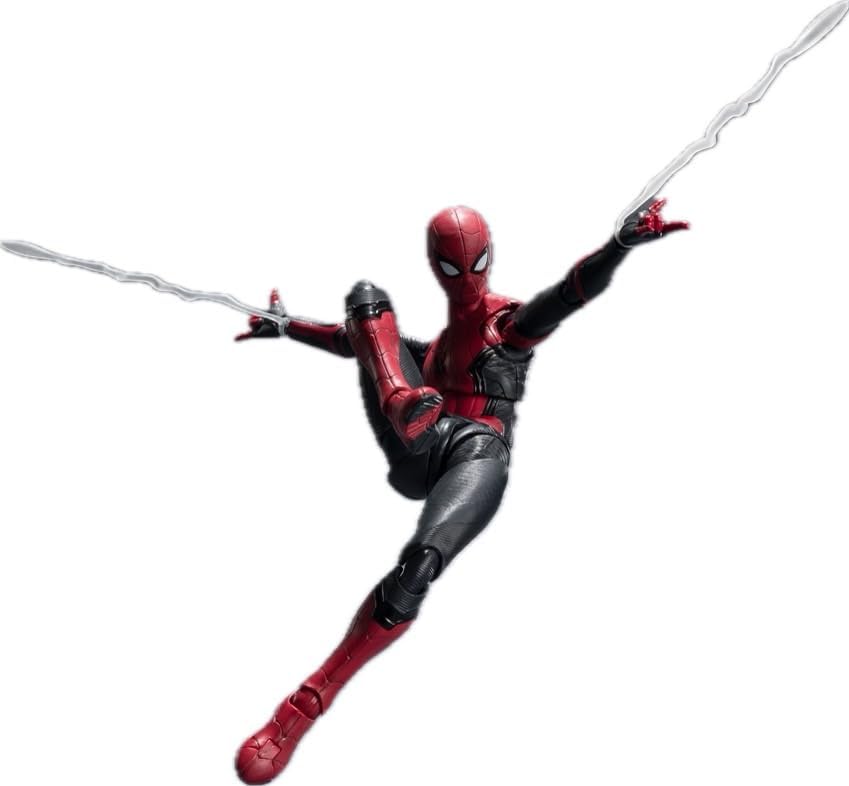 S.H. Figuarts Spider-Man Upgrade Suit (Spider-Man: No Way Home) Best Selection, Approx. 5.9 inches (150 mm), ABS and PVC Pre-painted Action Figure