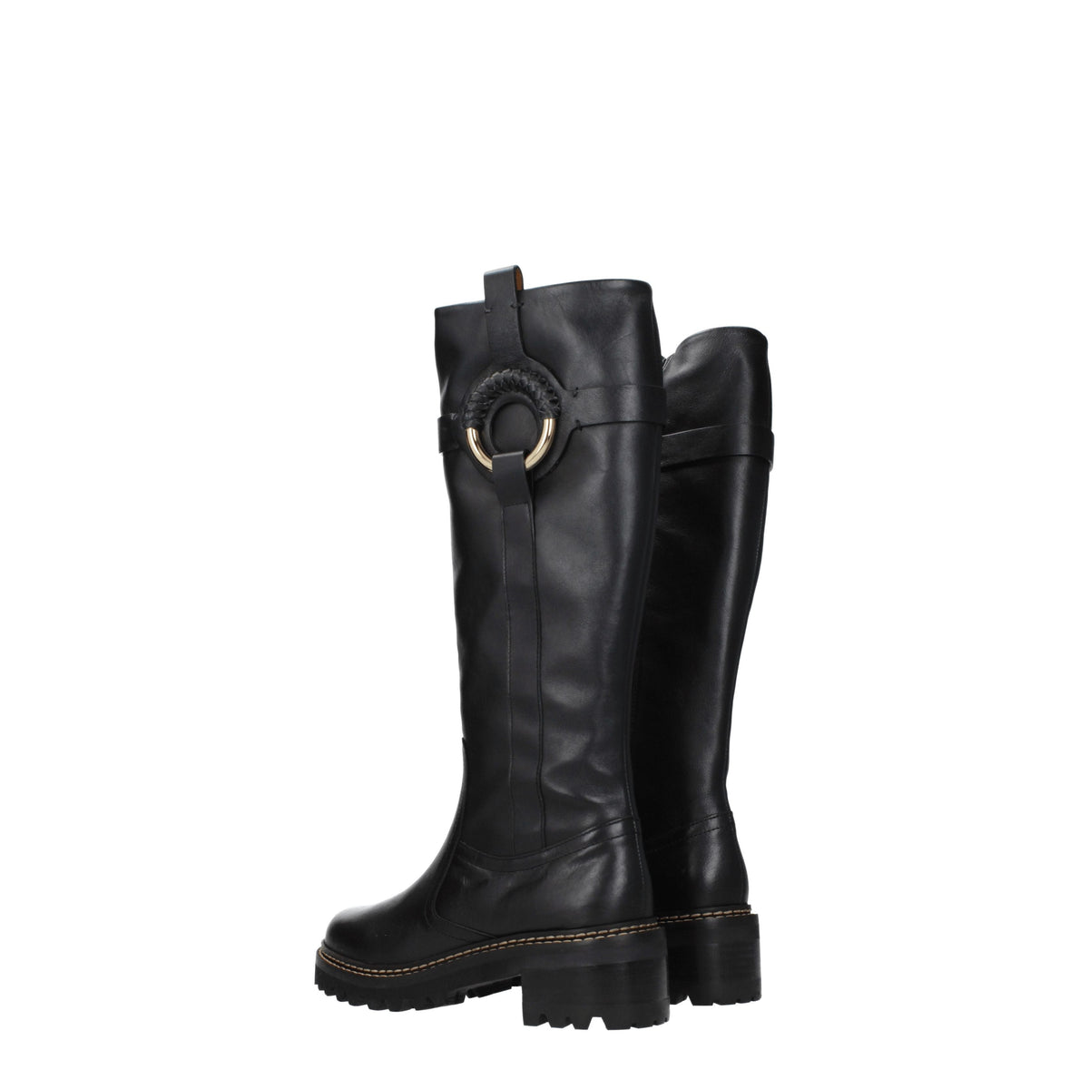 See ChloéBootsWomen Leather Black - Image 5