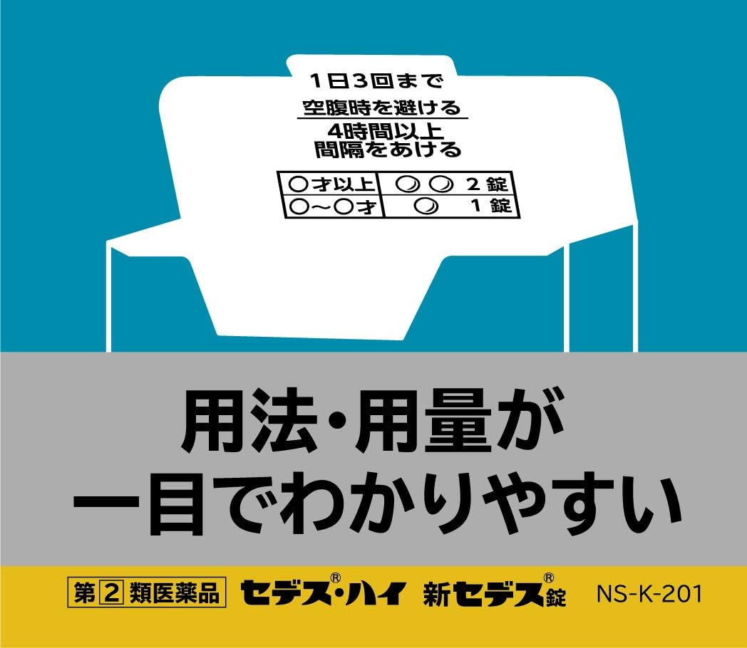 【指定第2類医薬品】新セデス錠 20錠