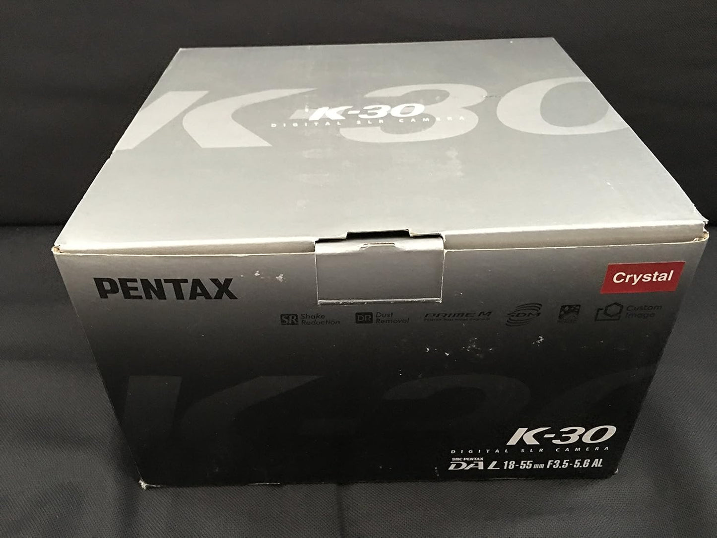 Pentax K-30 Weather-Sealed 16 MP CMOS Digital SLR with 18-55mm Lens (Red) by Pentax