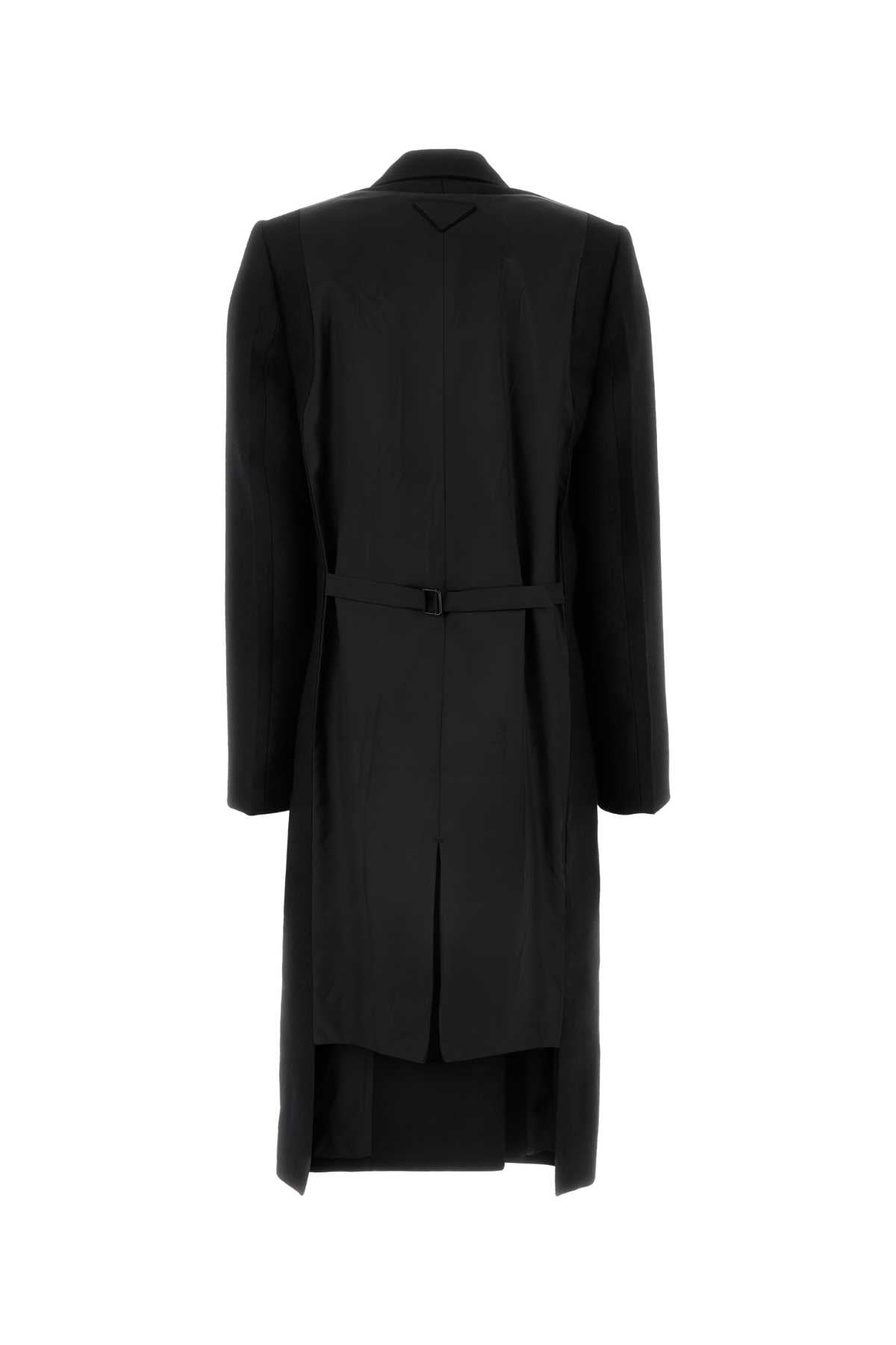 Prada プラダブラックウールコート - Image 5