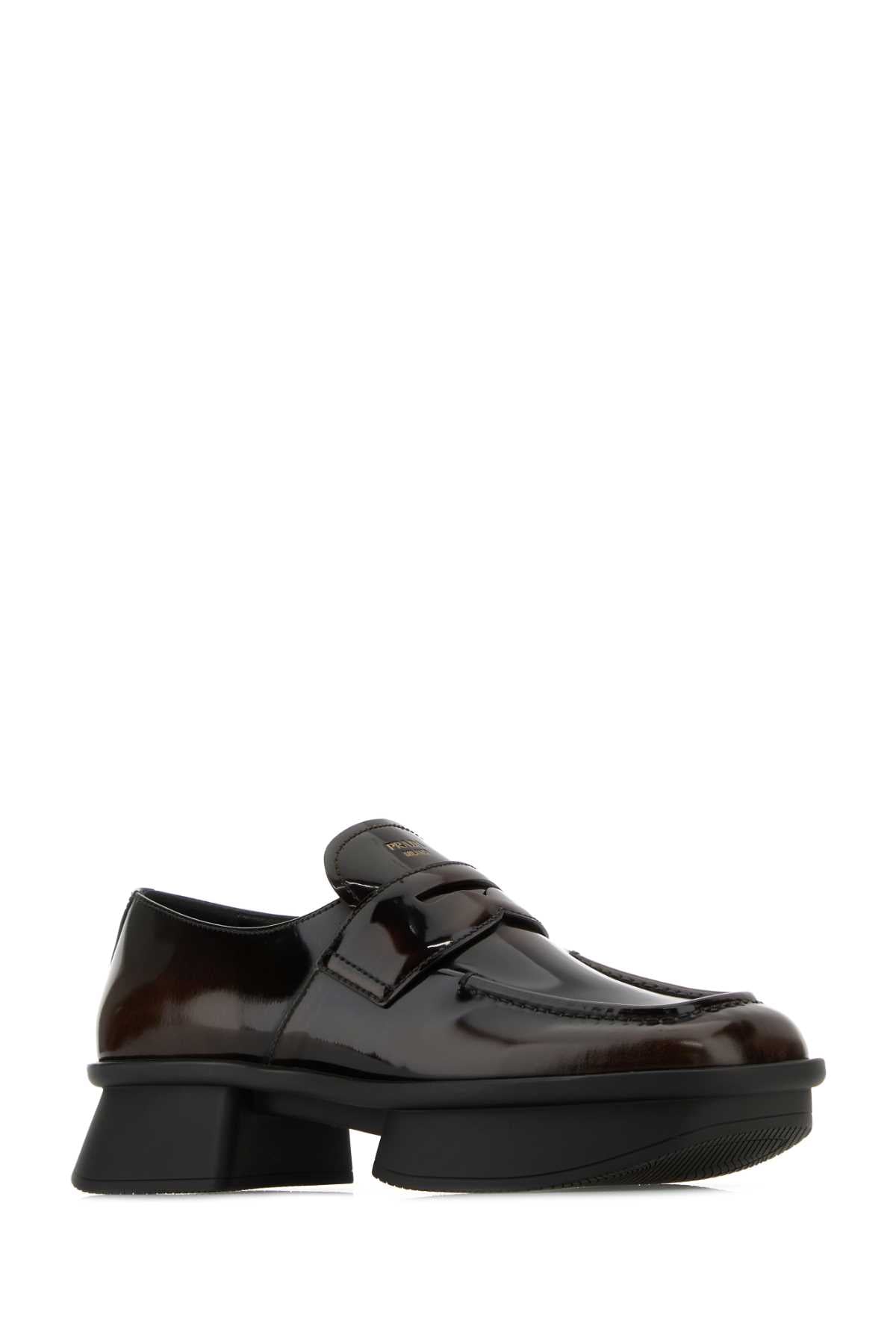 Prada プラダ茶色の革はローファーに等しい - Image 5