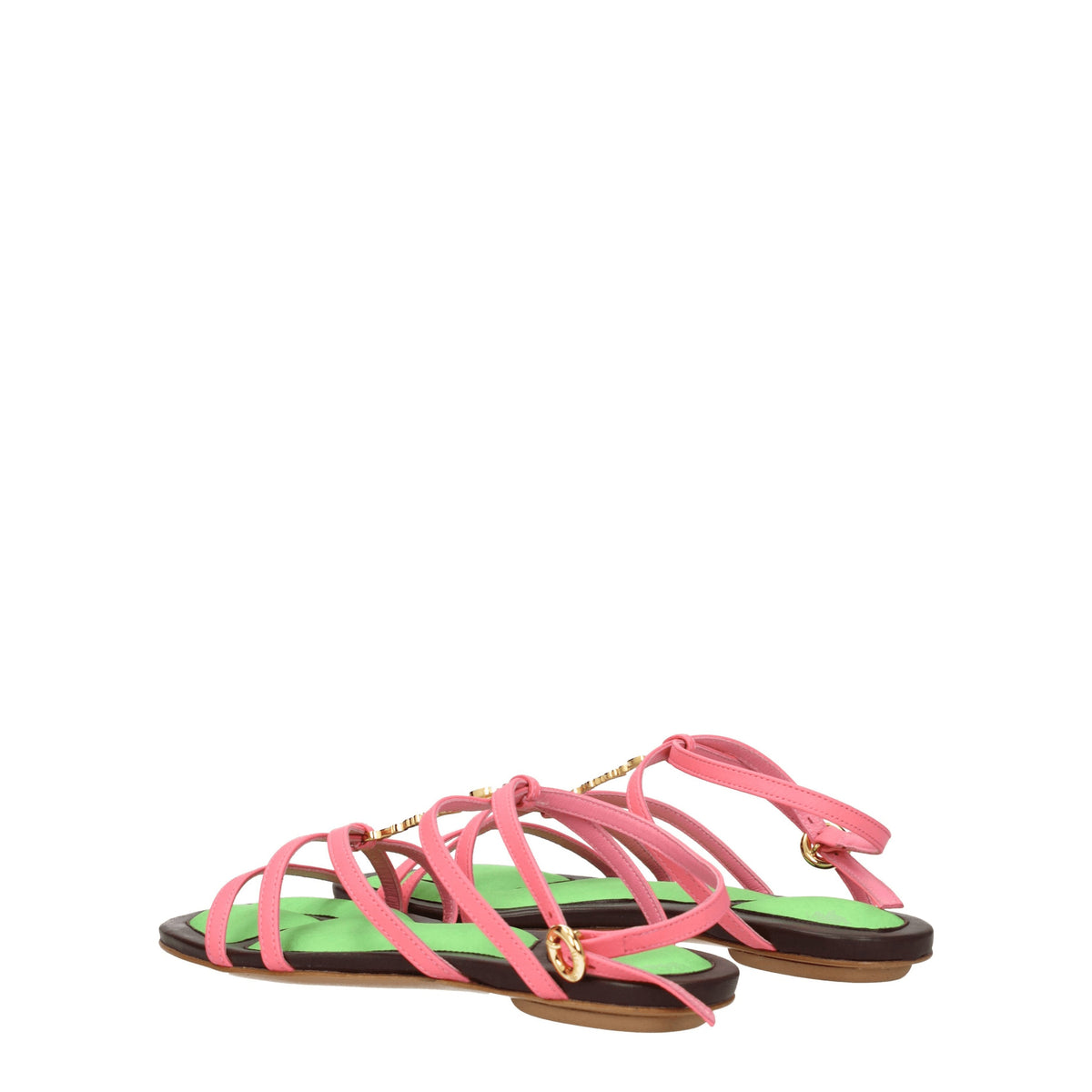 Jacquemus Jacquemus Sandali Pralu Donna Pelle Rosa - Image 5