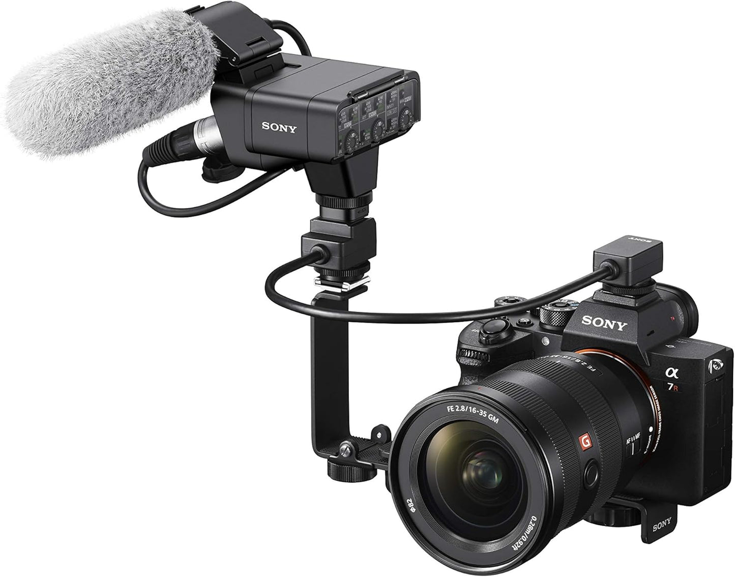 Sony XLR-K3M Camera Microphone XLR Adapter Kit Unidirectional Windscreen Included