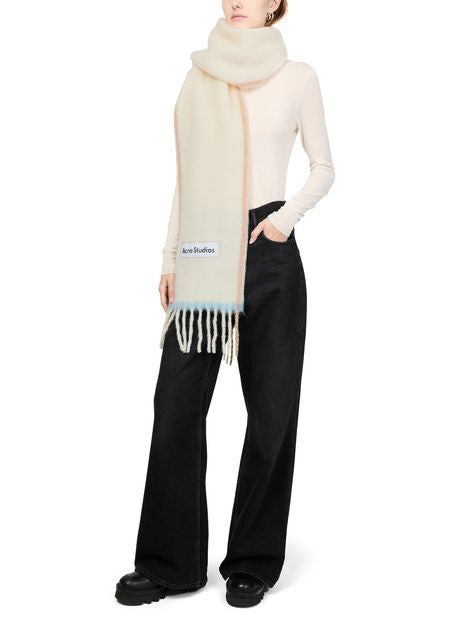 ACNE Wool mohair scarf - Image 5