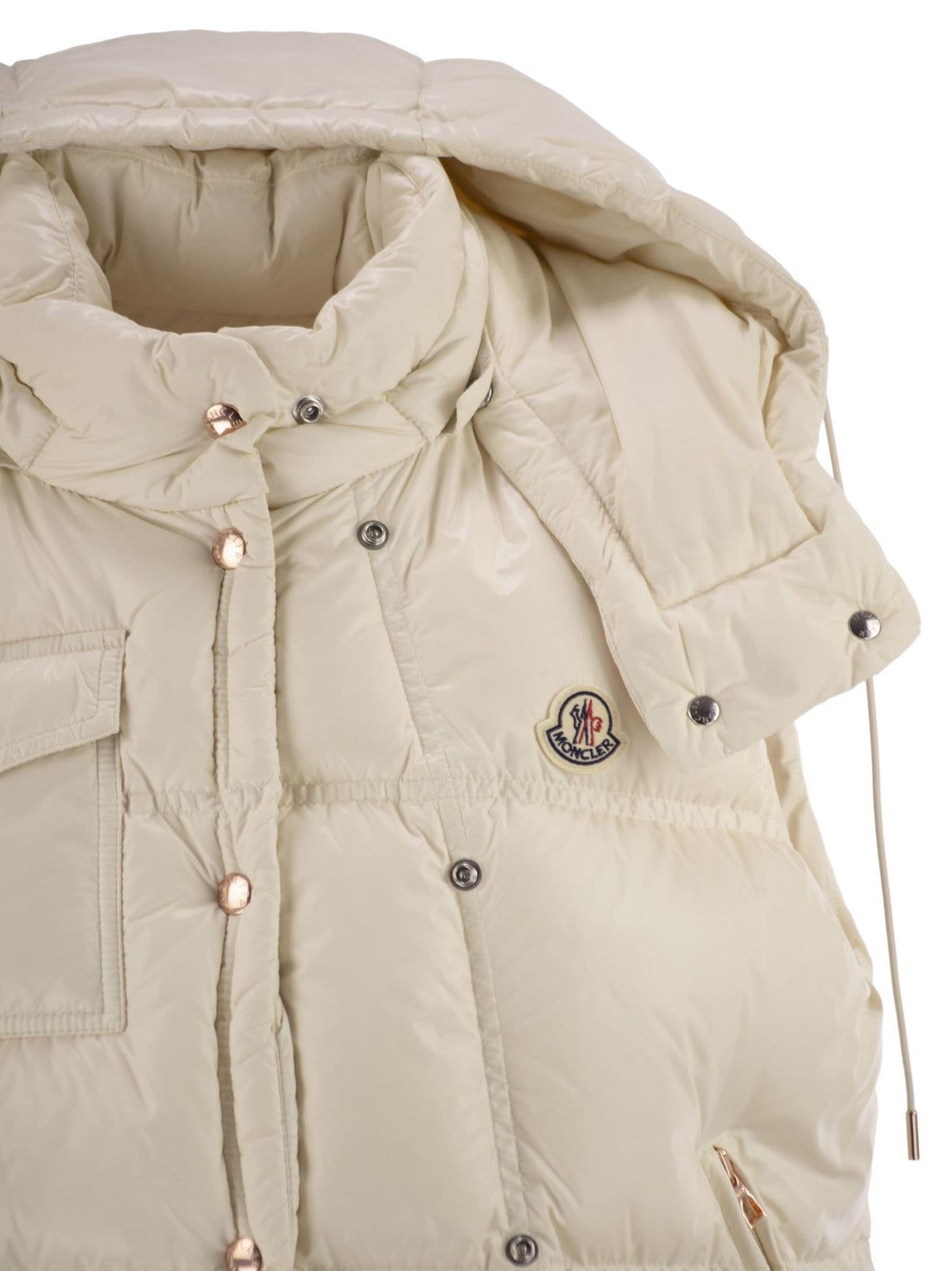 Moncler モンクレールパリオパッド入りベストでフード - Image 5