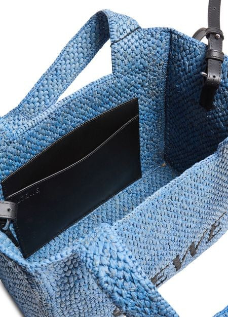 LOEWE medium raffia tote bag - Image 5
