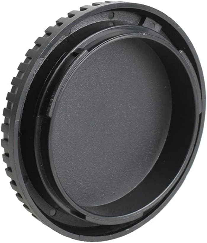 2 Pairs Audio Fan Body Cap & Lens Rear Cover for CANON EOS Series Body EF Mount EF-S Mount Lens