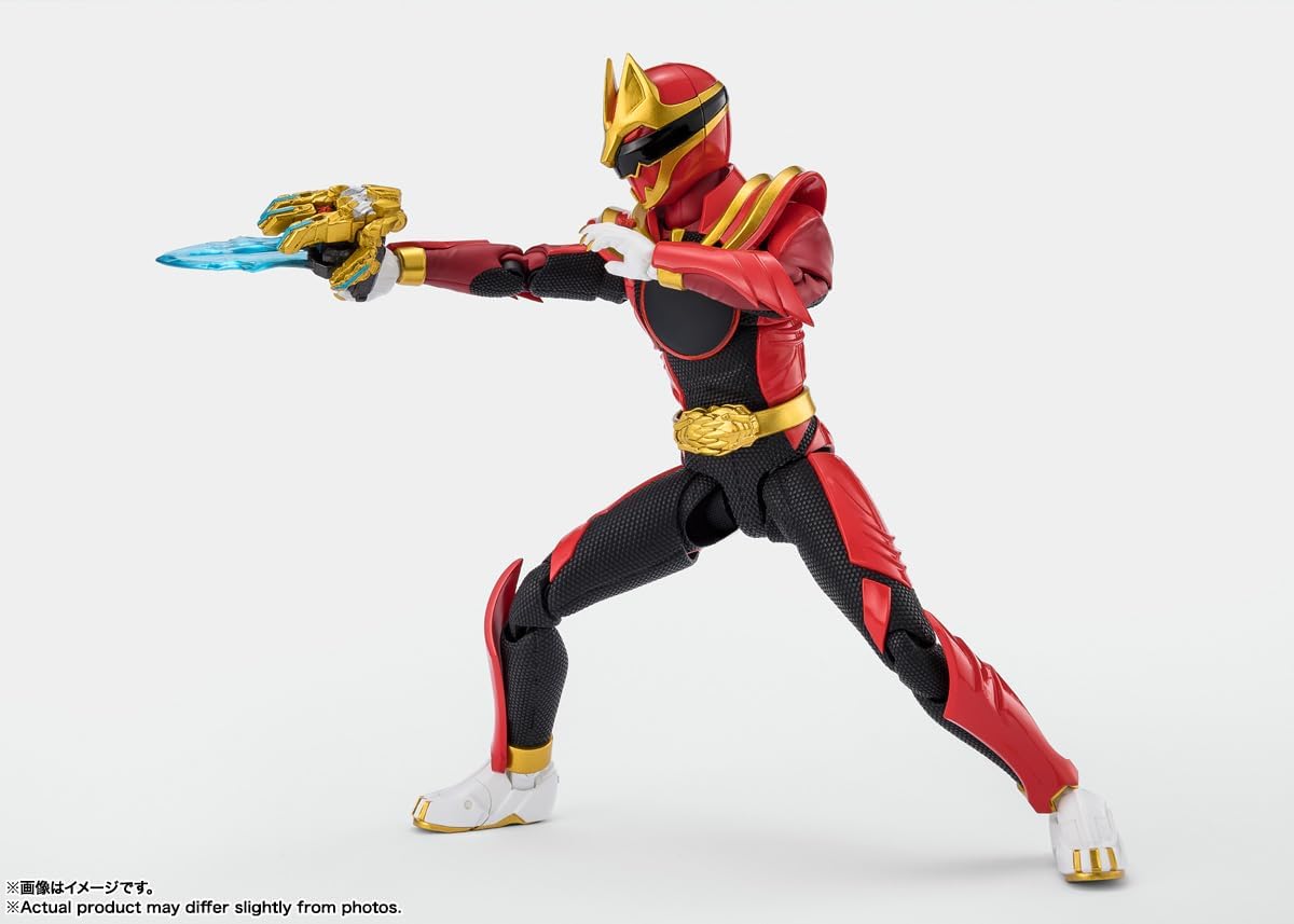 TAMASHII NATIONS S.H. Figuarts No. 1 Sentai Goju Wulf (First Press Limited Centering Included Version), Approx. 5.7 inches (145 mm), PVC, ABS, PC & PP, Painted Action Figure