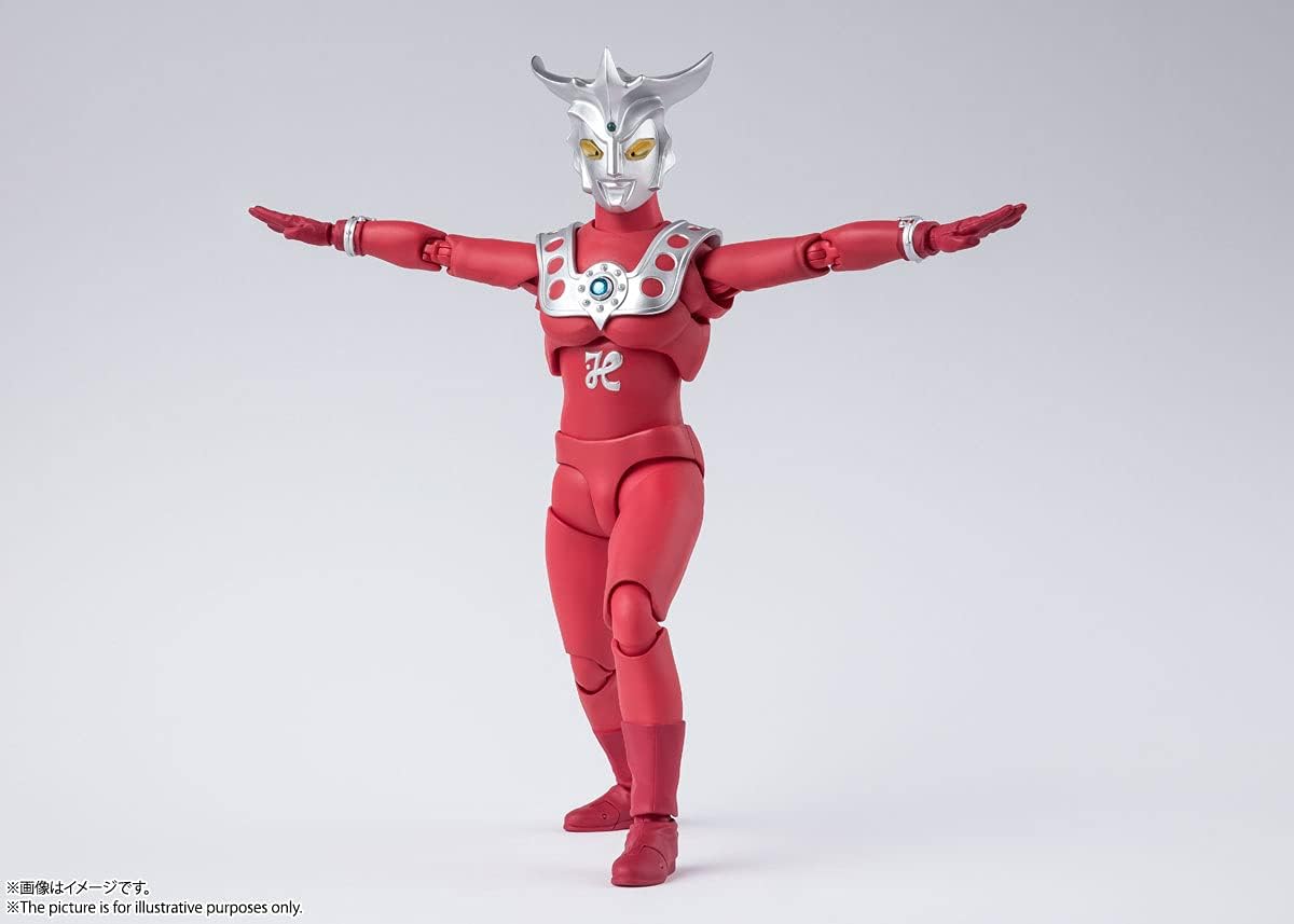 TAMASHII NATIONS S.H. Figuarts Ultraman Leo, Approx. 5.9 inches (150 mm), PVC & ABS, Pre-painted Action Figure BAS61732