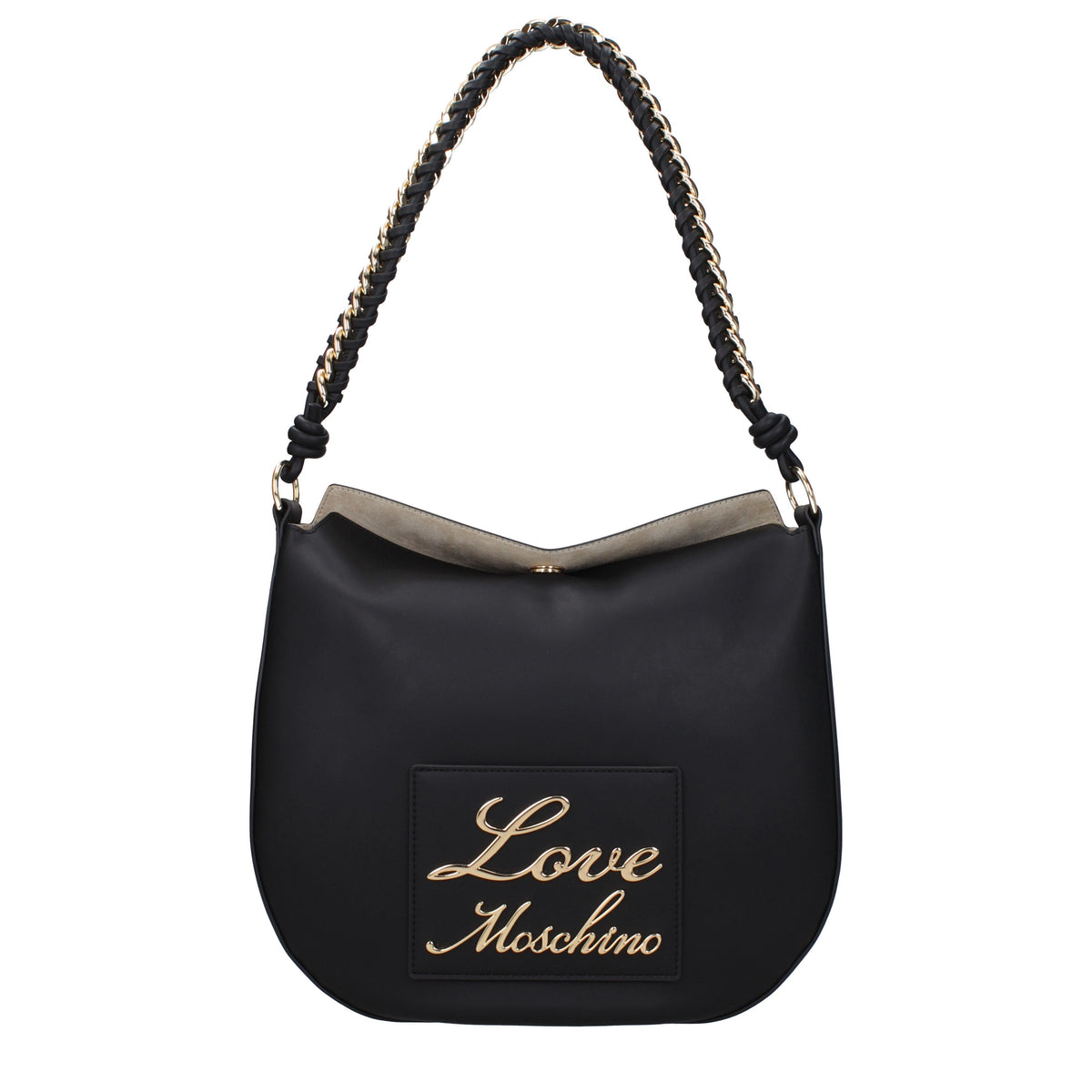 Moschino モスキーノのショルダーバッグが大好きな女性ポリウレタンブラック - Image 5