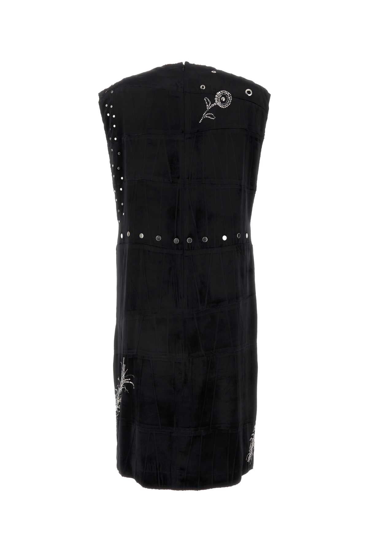 Prada プラダブラックベルベットドレス - Image 5