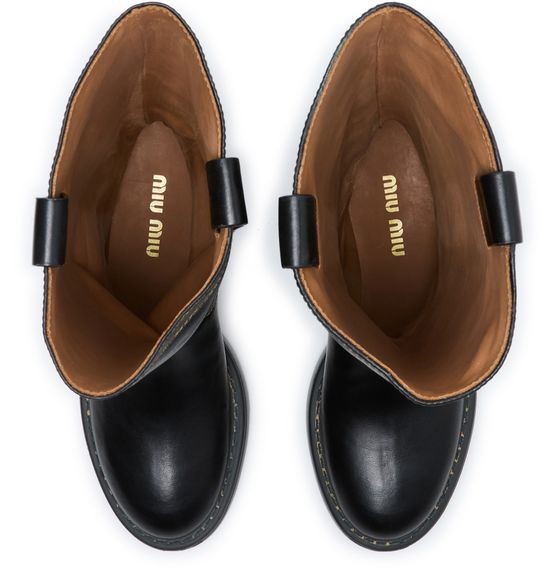 MIU MIU Leather boots - Image 5