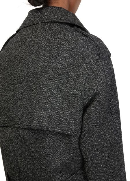 COURREGES Oblique caviar wool coat - Image 5
