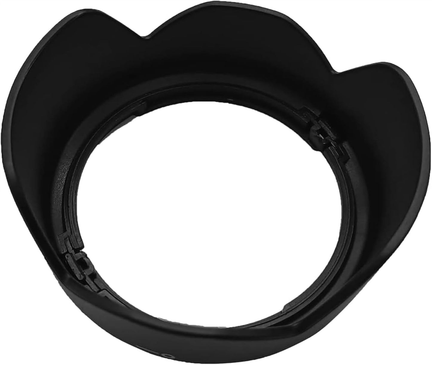 Camera Lens Hood Shade for Canon EF-M 15-45mm f/3.5-6.3 STM & RF-S 18-45mm f/4.5-6.3 is STM Lens for Canon EOS R100 R50 M50 M50 Mark II M5 M6 Mark II M200 M100 w-53 hood Replacement for