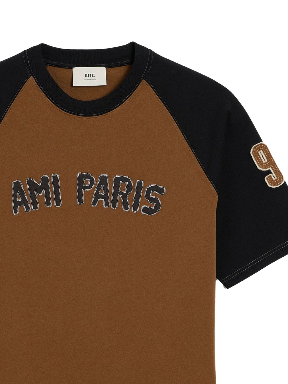 Ami Ami Paris Cotton Colorblock Tシャツ - Image 5