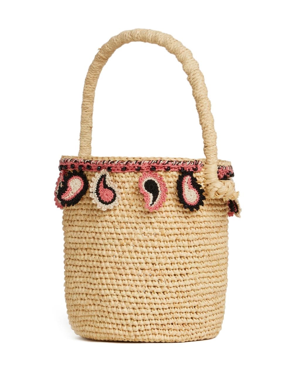 Alanui Paisley Raffia Bucketバッグ - Image 5