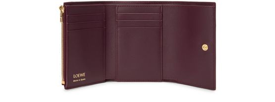 LOEWE Small vertical wallet in smooth and grained calfskin - Image 5